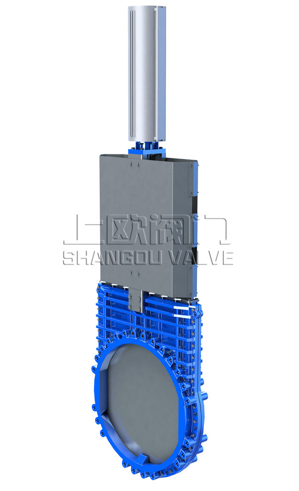 氣動污水刀閘閥